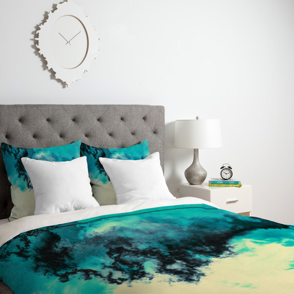 Deny Designs Caleb Troy Painted Clouds V Duvet Cover - Lightweight
