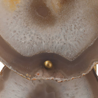 Trinity Wall Sconce, Pale Lavender Agate