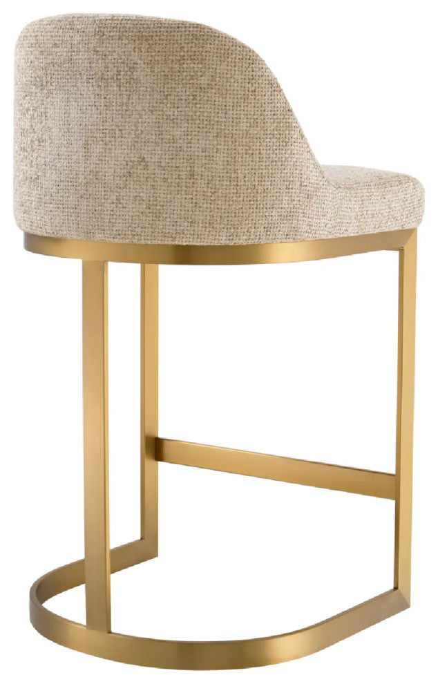 Gold Base Counter Stool | Eichholtz Condos