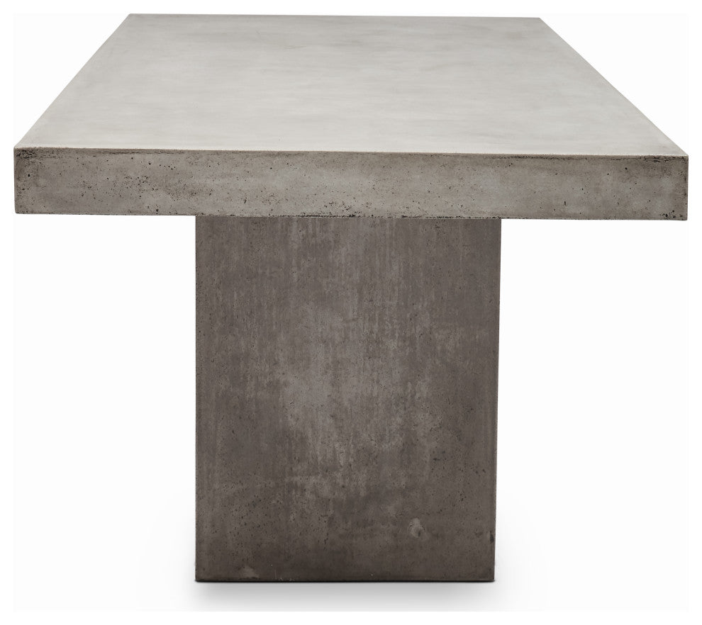 Mixx Elcor Dining Table 35.5"x70.75", Dark Gray