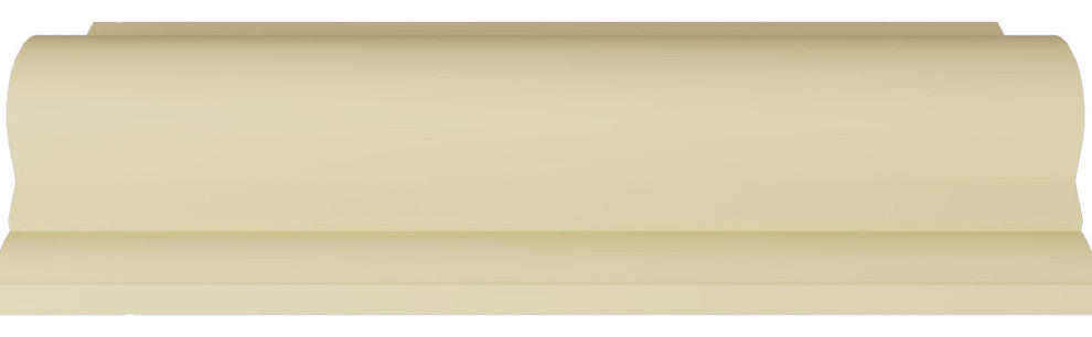 7 1/4"Hx7 1/8"Px9 7/8"Fx96 1/8"L, Devon Smooth Crown Moulding