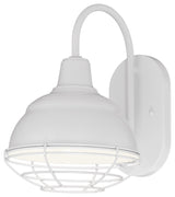Millennium 8" RLM Warehouse Shade Wall Bracket, White
