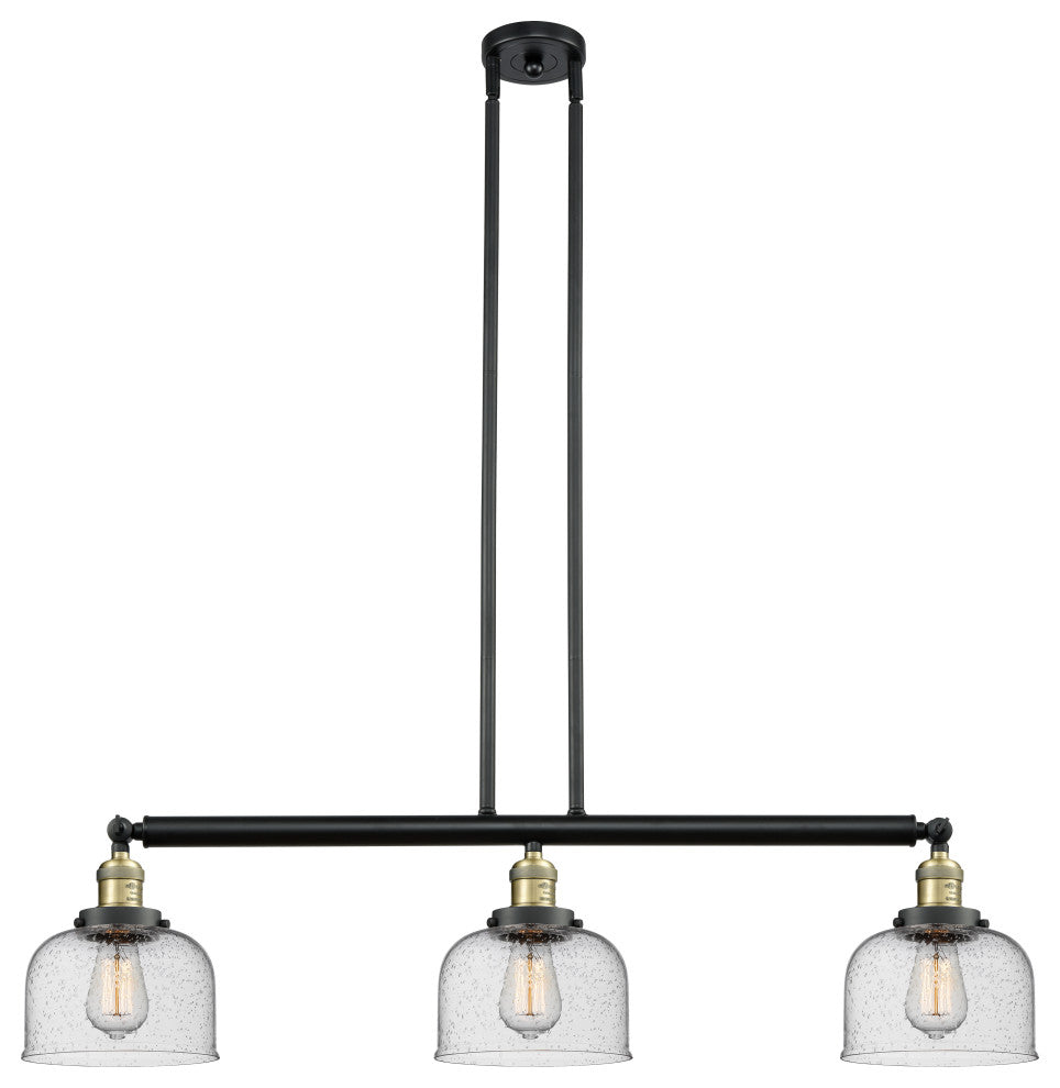 Innovations Lighting 213-Bab-S-G74-Led 3 Light Dimmable Led Island Light
