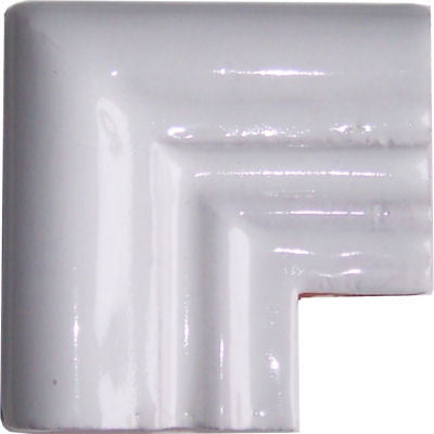 5 pcs Pure White Chair Rail Corner Molding