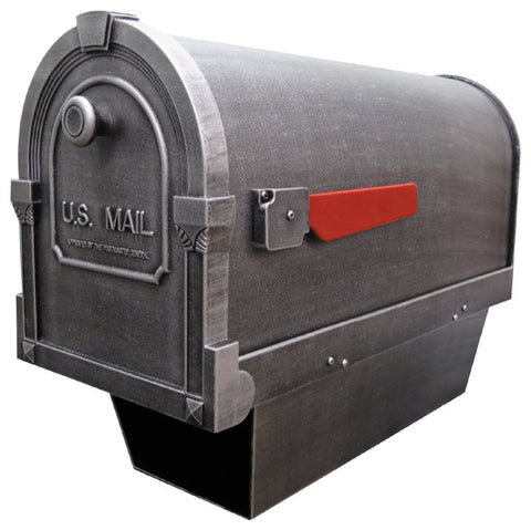 Savannah Curbside Mailbox With Paper Tube, Verde Green