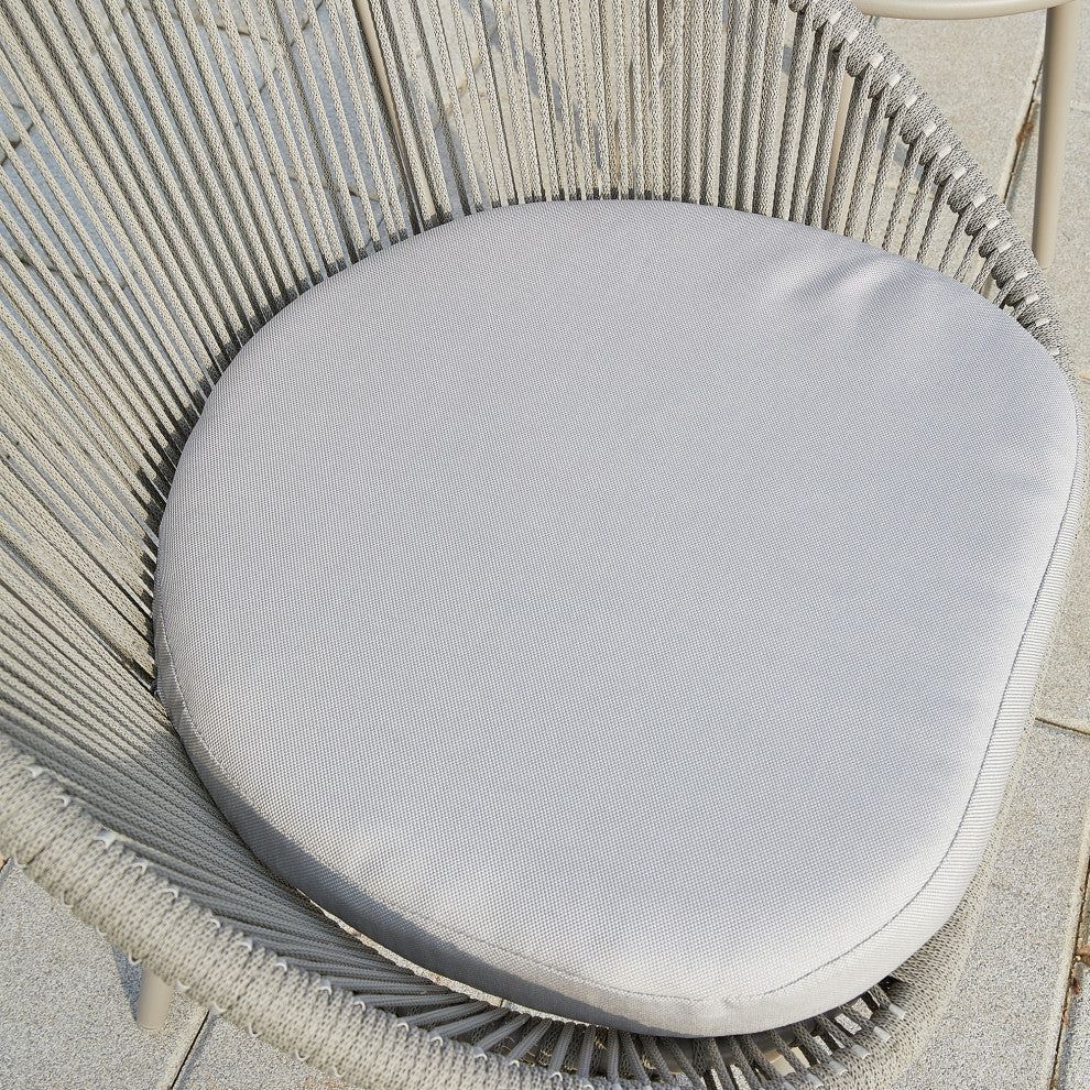 Outdoor Rope Chair Set With Coffee Table for Porch and Yard