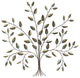 HomeRoots Tree Of Life Metal Wall Decor
