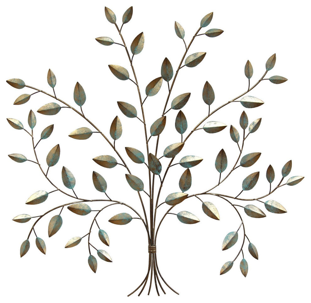 HomeRoots Tree Of Life Metal Wall Decor