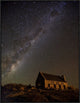 "Church Of The Good Shepherd" Framed Canvas Giclee by Yan Zhang, 31x41"