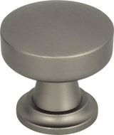 Atlas Homewares 325 Browning 1-1/4 Inch Mushroom Cabinet Knob - Slate