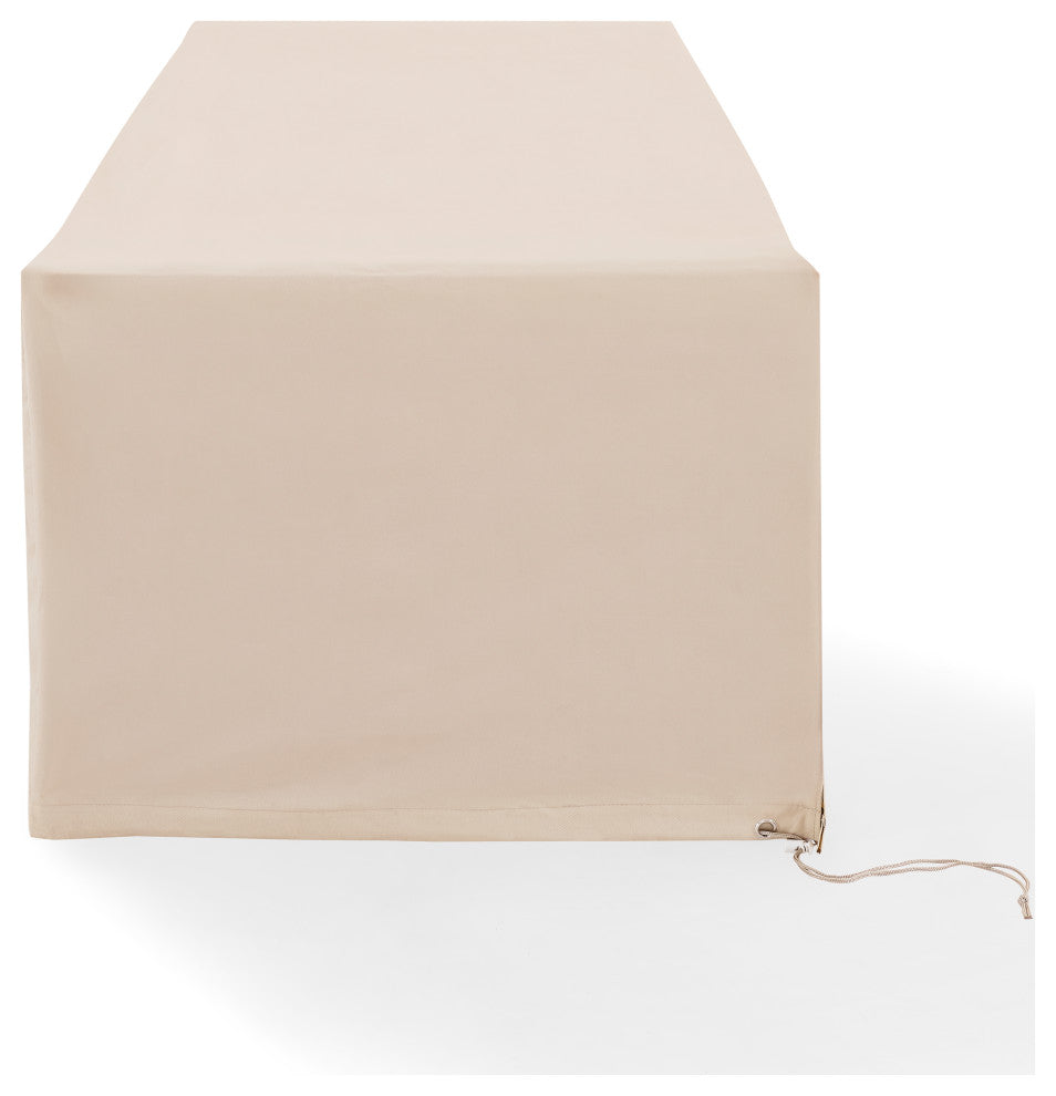 2-Piece Furniture Cover Set, Tan, 2 Chairs