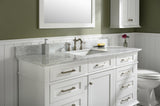 60" Single Sink Vanity, White