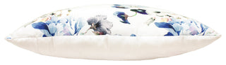 Linum Home Textiles Morning Glories Decorative Pillow Cover, Blue Multi, Lumbar