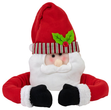 27" Plush Santa Claus Christmas Tree Topper Unlit