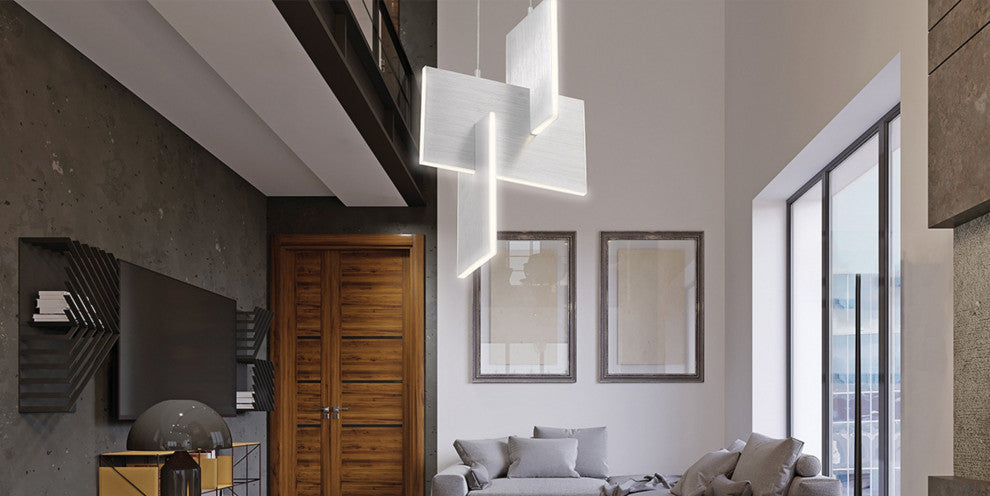 Coburg 1-Light Pendant, Aluminium