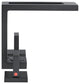 Pierre Widespread, Double Handle, Bathroom Faucet, Matte Black