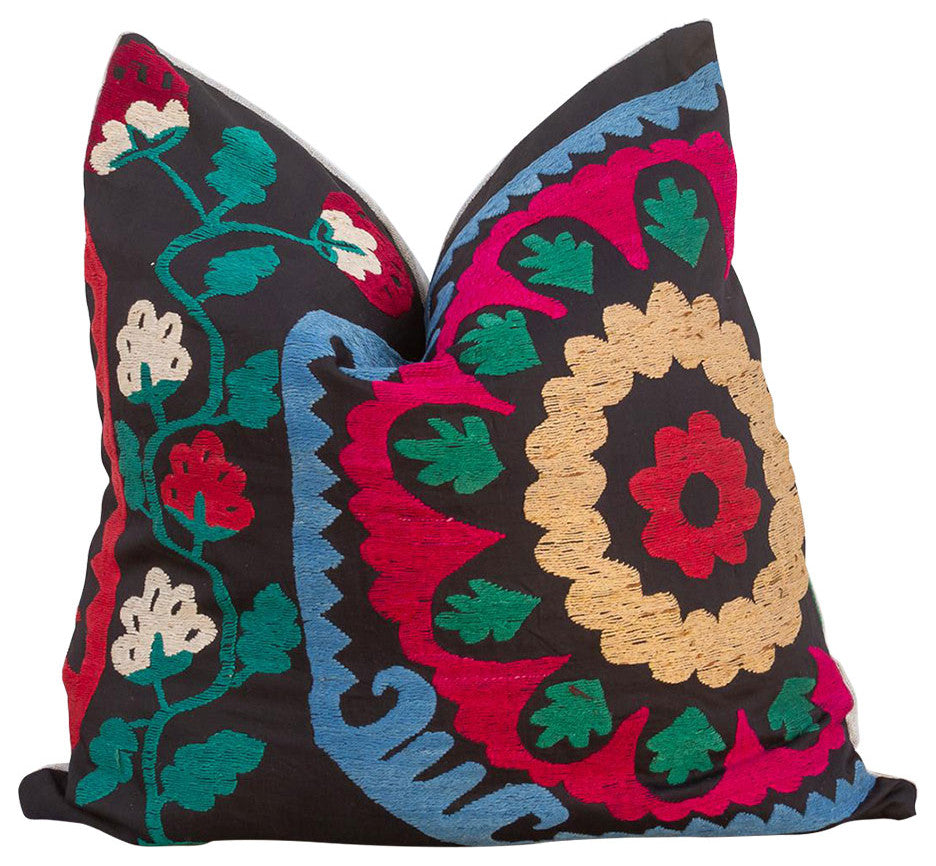Taara Vintage Suzani Square Pillow