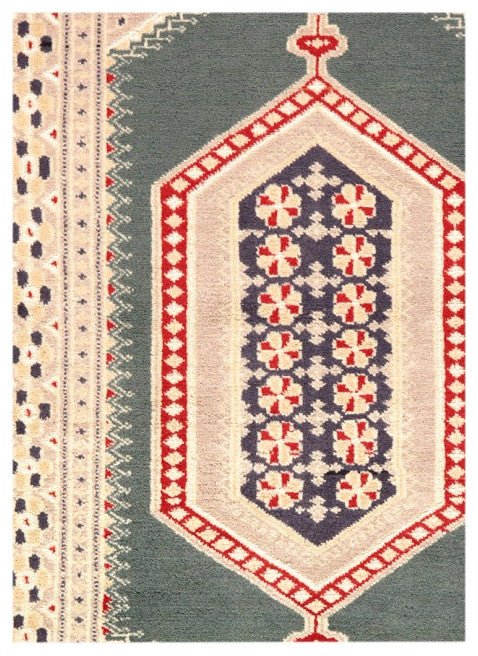 Green Bokhara 3'x5'