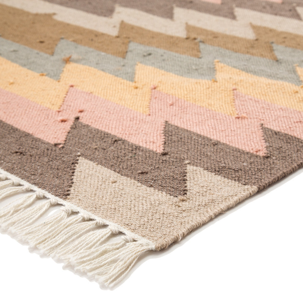 Jaipur Living Mojave Indoor/Outdoor Geometric Multicolor Area Rug, 3'6"x5'6"