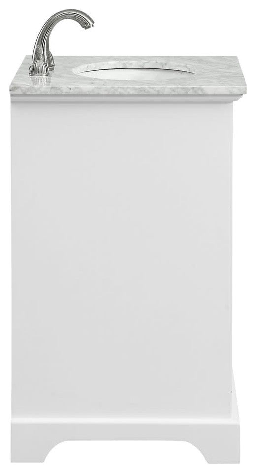 Elegant Lighting VF15024WH Americana 24" - Teak