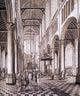 Johannes Coesermans Interior of the Nieuwe Kerk Delft Wall Decal