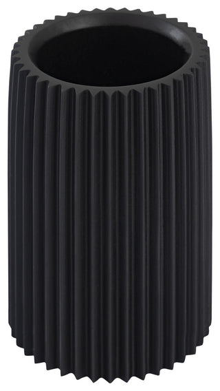 Jenna Black Concrete Table Vase