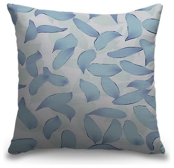 "Drifting Petals" Outdoor Pillow 20"x20"