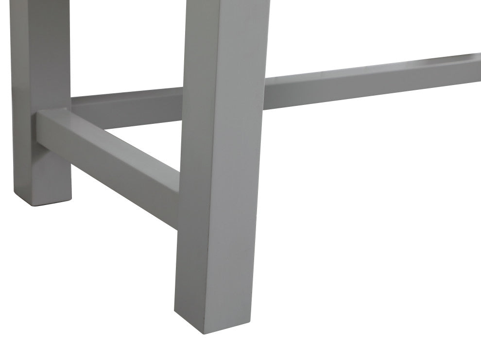 42" ADA Compliant Bathroom Vanity, Gray