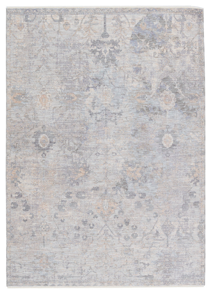 Jaipur Living Seraph Medallion Area Rug, Gray/Beige, 6'x9'