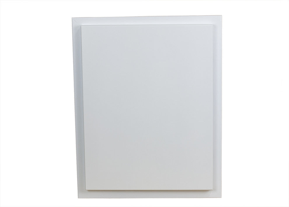 Tyndall On the Wall White Cabinet 25.5h x 15.5w x 3.5d
