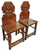 Consigned Antique Chinese Wood Lotus Chair