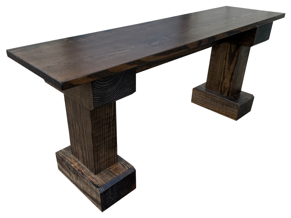 Dark Walnut Wyoming Bench, 30 Inches
