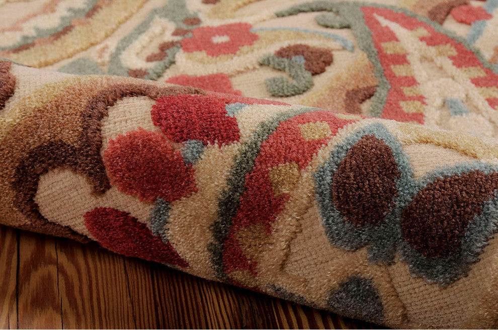 Nourison GRAPHIC ILLUSIONS 130 LIGHT MULTICOLOR RUG