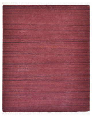 HAND WOVEN FLAT WEAVE KILIM WOOL ECO-FRIENDLY AREA RUGS-Solid,Dark Red