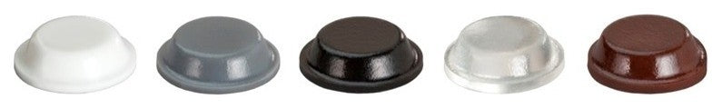 Cylindrical Adhesive Cabinet & Furniture Rubber Stoppers-BS01 .500"x.140"-200pcs