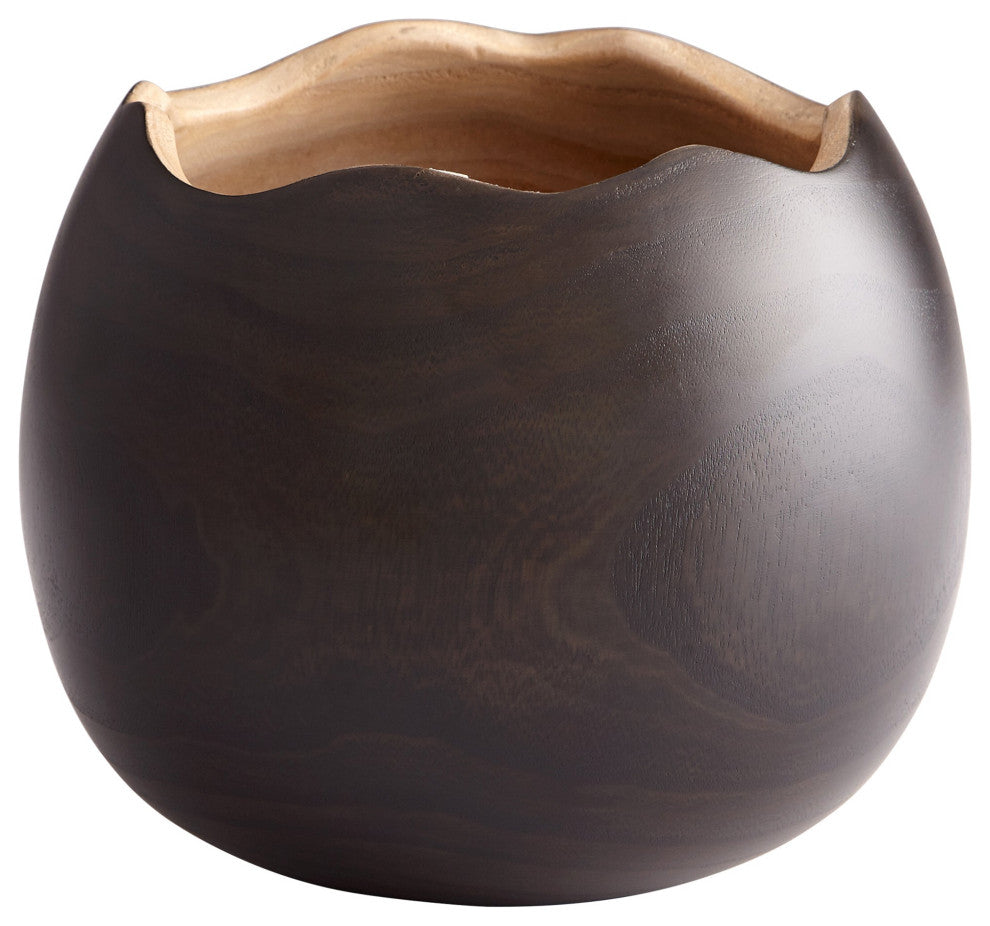 Bol Vase, Black Large