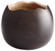 Bol Vase, Black Large
