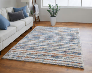 Weave & Wander Caide Contemporary Beige/Cream Rug, 4'x6'