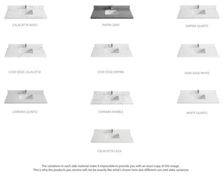 Parker 48 Single Sink Bath Vanity in White 2" Carrara Quartz