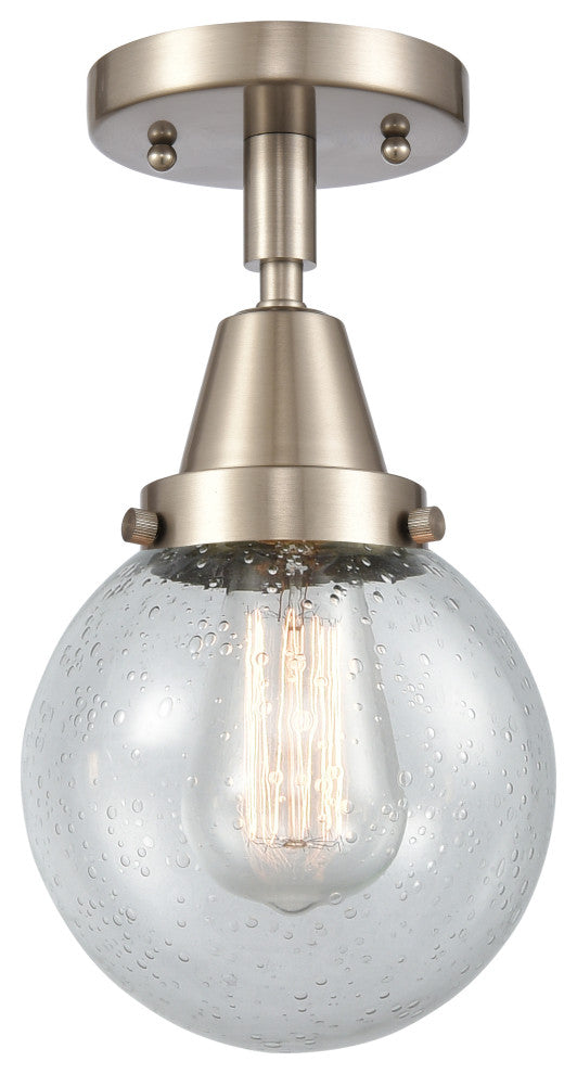 INNOVATIONS LIGHTING 447-1C-SN-G204-6 Beacon Flush Mount