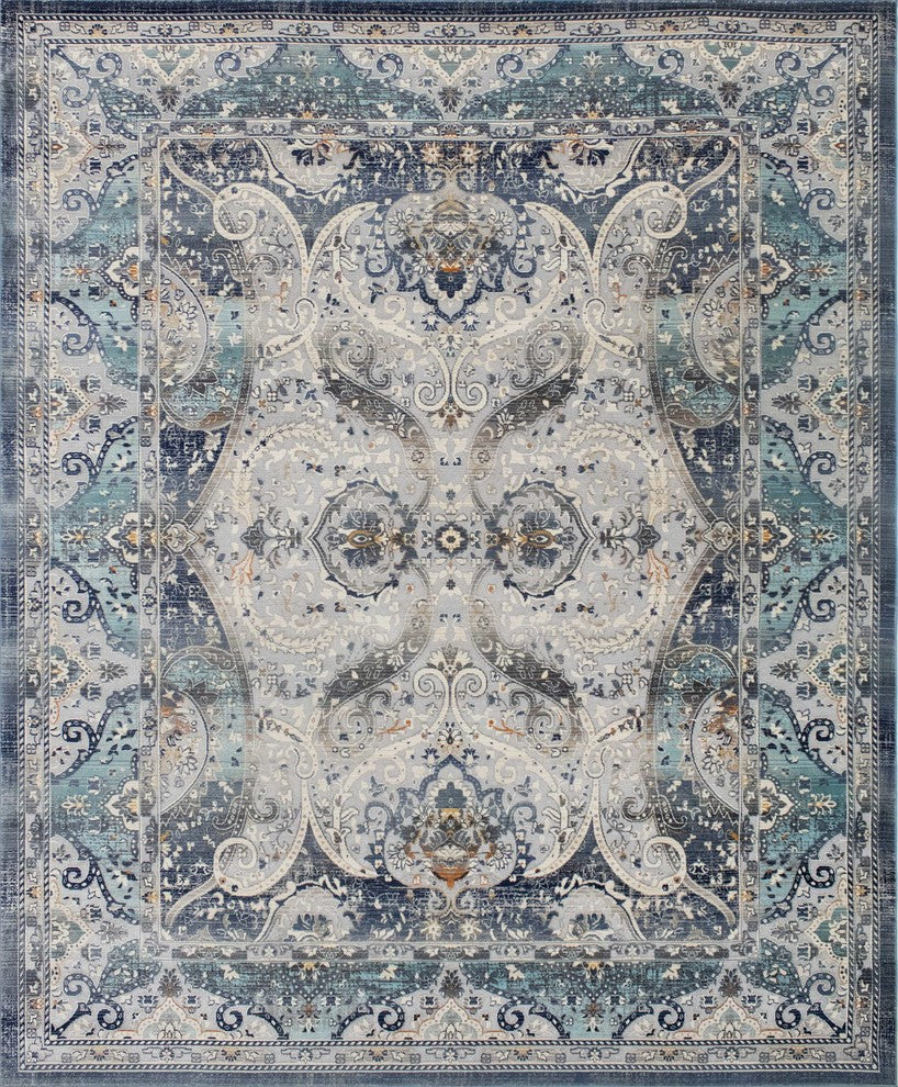 Noori Rug High-low Linnea Silver/Ivory Rug