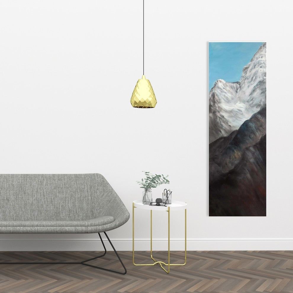 Emblematic of the Himalayan Peaks Print on Wrapped Canvas