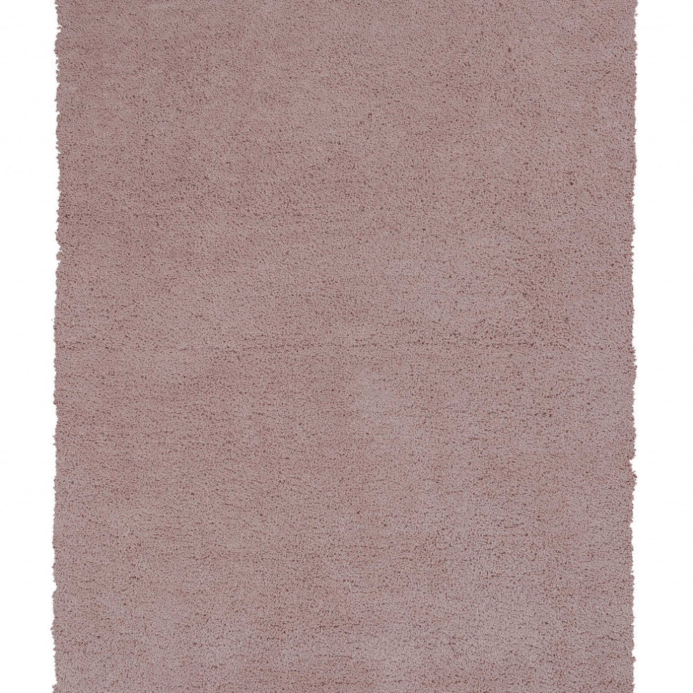 3' X 5' Rose Pink Plain Area Rug