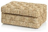 Taranto Natural Abaca Rope Decorative Box, Small