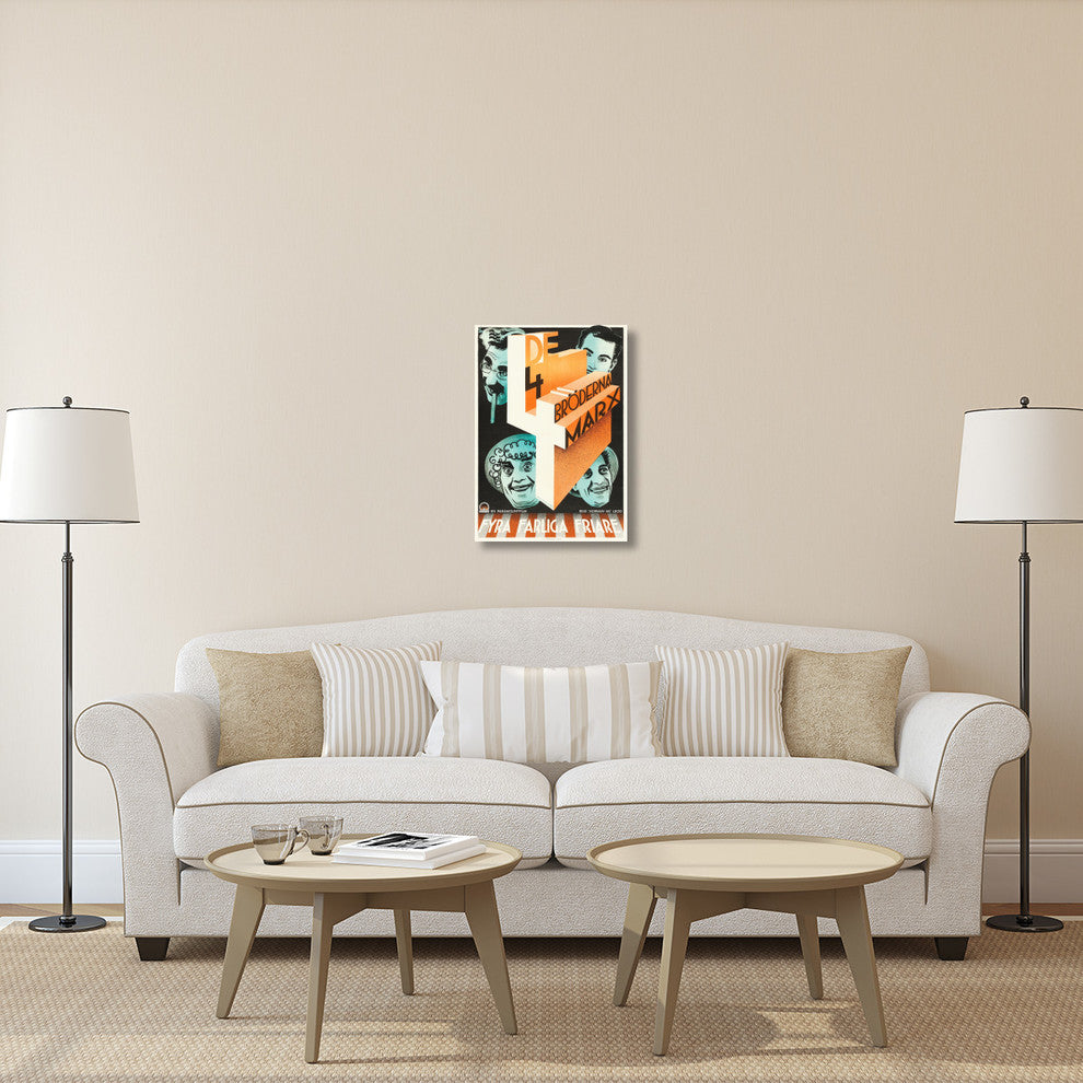 Marx Brothers, Swedish, Horse Feathers 01, 21x30