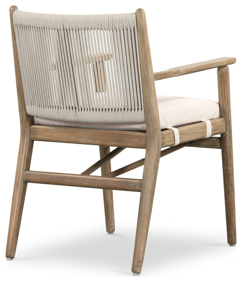 Rosen Outdoor Dining Armchair-Natural
