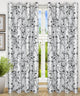 Meadow Lined Grommet Panel, Chrome, 50"x63"