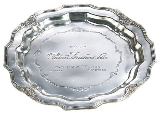 French Charger, Antique Silver