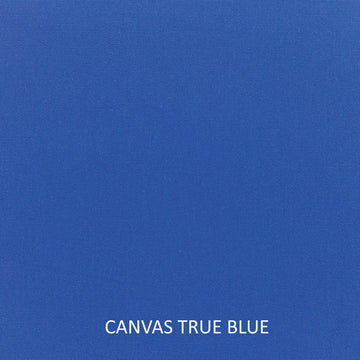 Sunbrella Canvas True Blue Outdoor Deep Seating Cushion, 25x25
