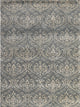 8" X10" X 0.5" Gray Wool Area Rug